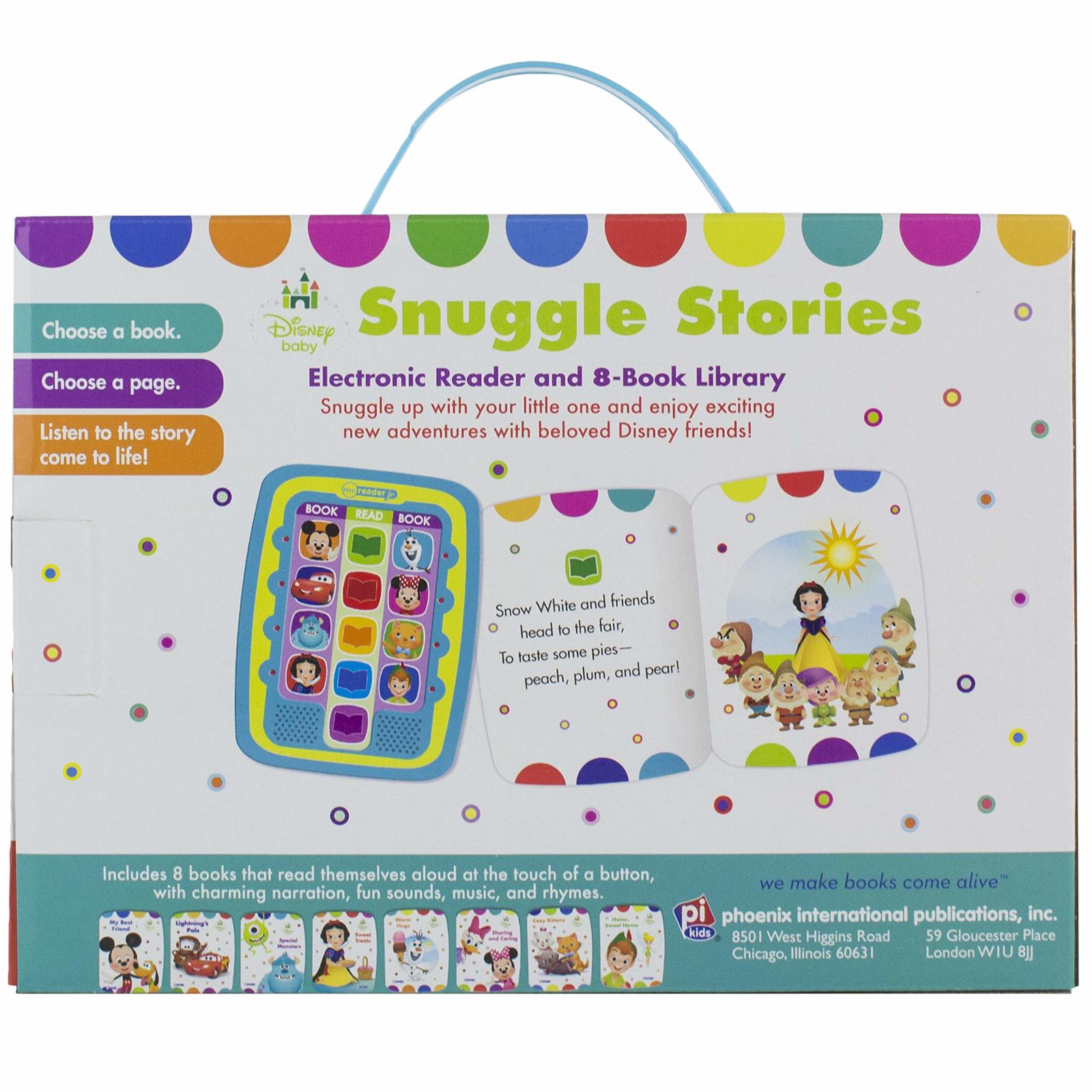 Disney Baby Snuggle Stories – 8-Book Library and Me Reader Jr. Electronic Reader by Kathy Broderick