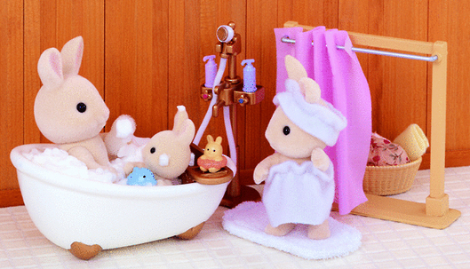 Sylvanian Families: Bath & Shower Set image