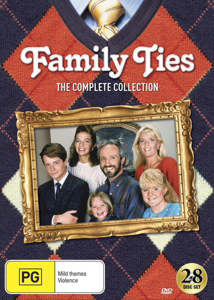 Family Ties - The Complete Collection (28 Disc Set) on DVD image
