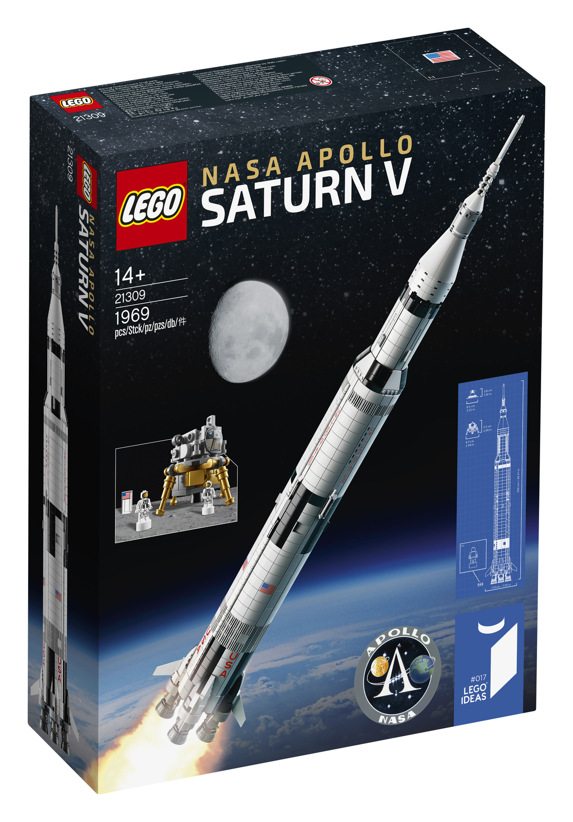 LEGO Ideas: NASA Apollo Saturn V (21309) image