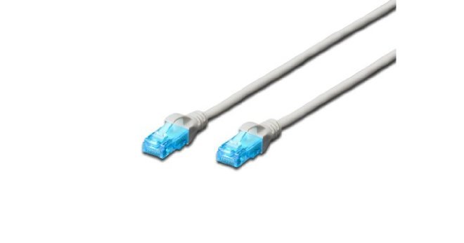 Digitus UTP CAT5e Patch Lead - Grey (15m) image