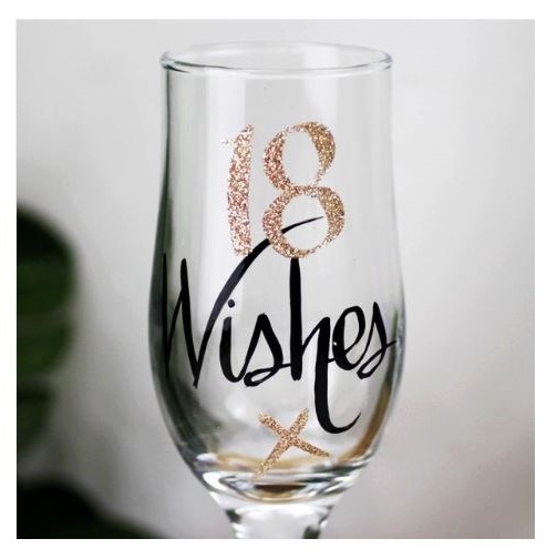 Wishes: 18 Wishes Rose Gold Flute image