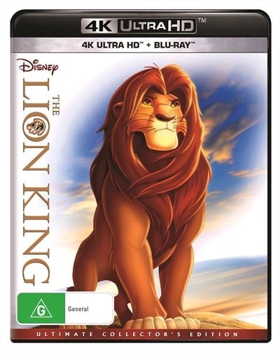 The Lion King on UHD Blu-ray