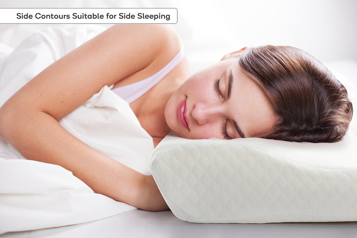 Ovela Ergonomic Contoured Neck Pillow at Mighty Ape NZ