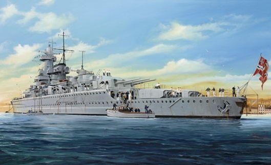 Admiral Graf Spee - Model Kit | at Mighty Ape Australia
