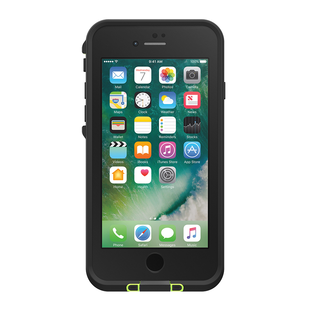 LifeProof Fre Case for iPhone 7/8 - Black Lime image