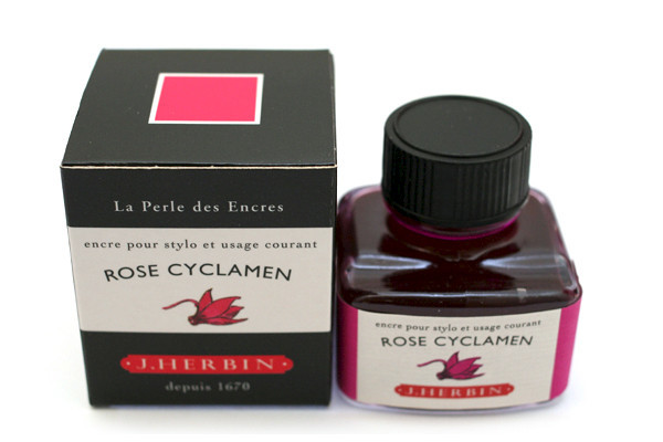 J Herbin: Fountain Pen Ink - Rose Cyclamen (30ml) image