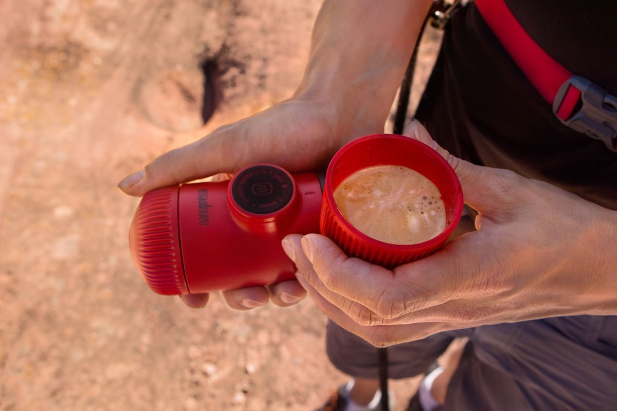 Nanopresso Portable Espresso Maker Red at Mighty Ape NZ