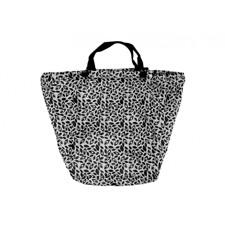 Annabel Trends Trolley Bag - Black Leaf