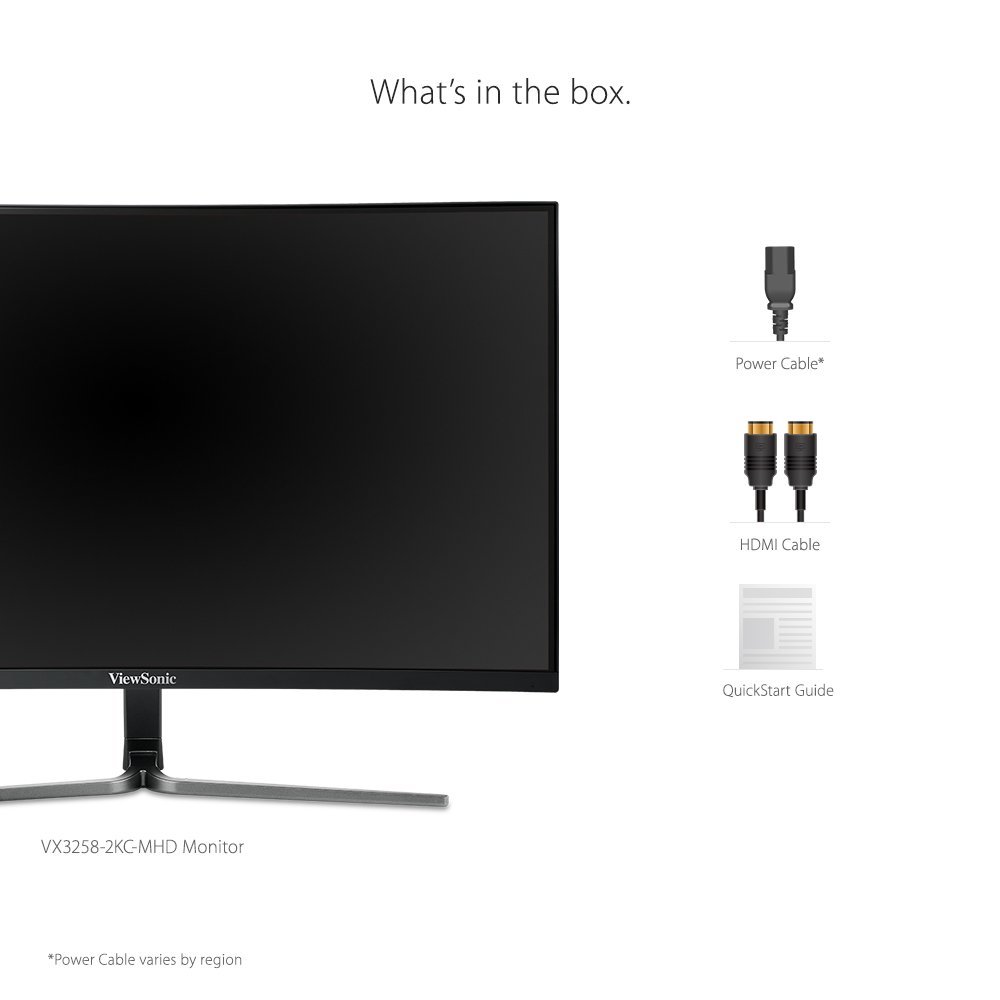 32" Viewsonic FHD 1ms 165hz Curved FreeSync Gaming Monitor image