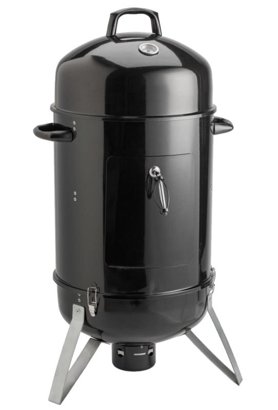 Buy 18" Vertical Portable Charcoal Barrel Smoker BBQ Grill at Mighty Ape NZ