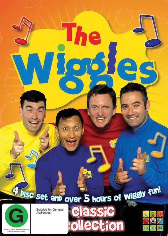 The Wiggles Classic Collection 4 Disc Box Set Dvd Buy Now At Mighty Ape Nz