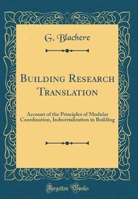 Building Research Translation by G Blachere image