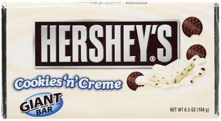 Hershey's Bar Giant Cookies & Creme 184g