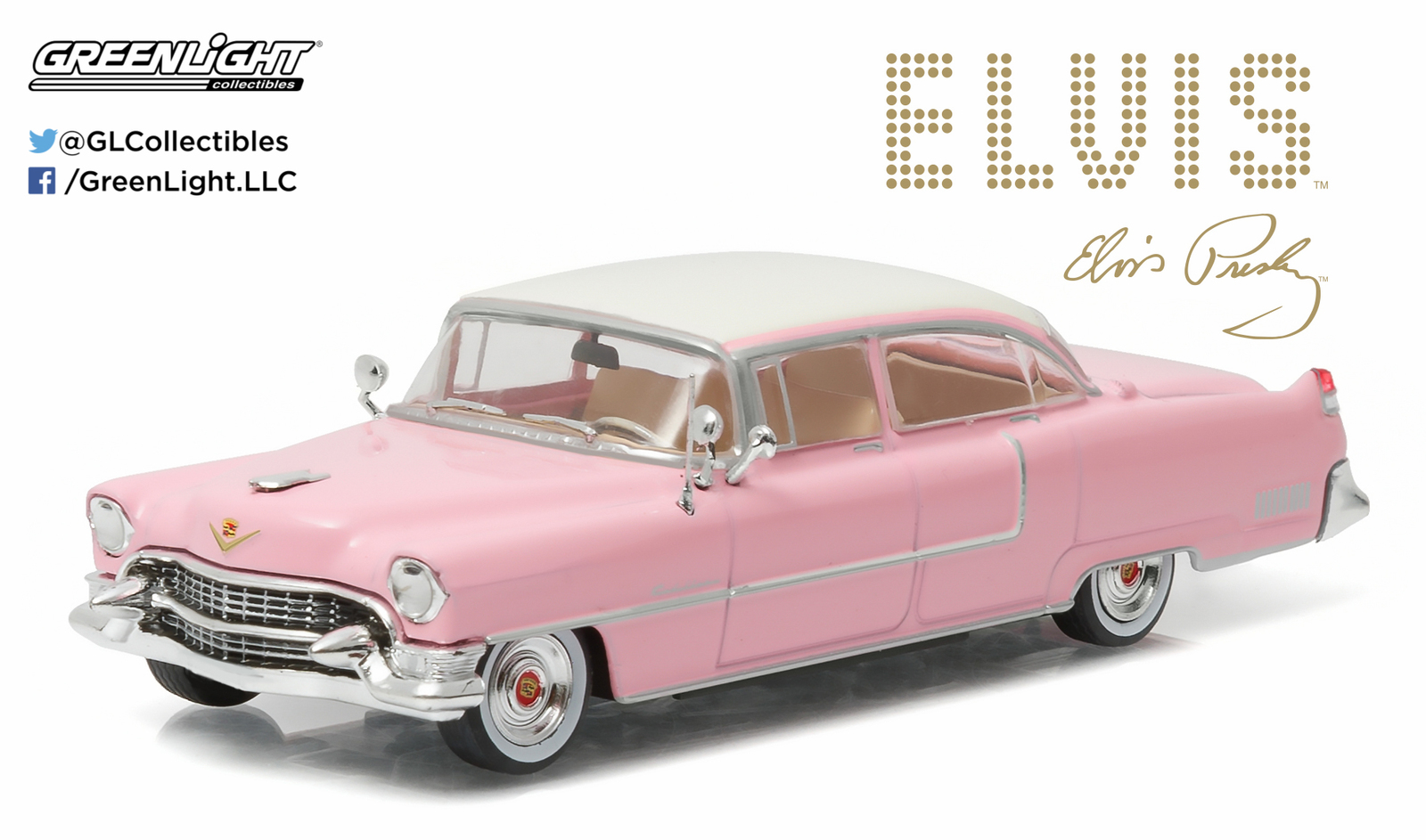 1/43: Cadillac Fleetwood Series 60 - "Pink Cadillac" - Diecast Model image