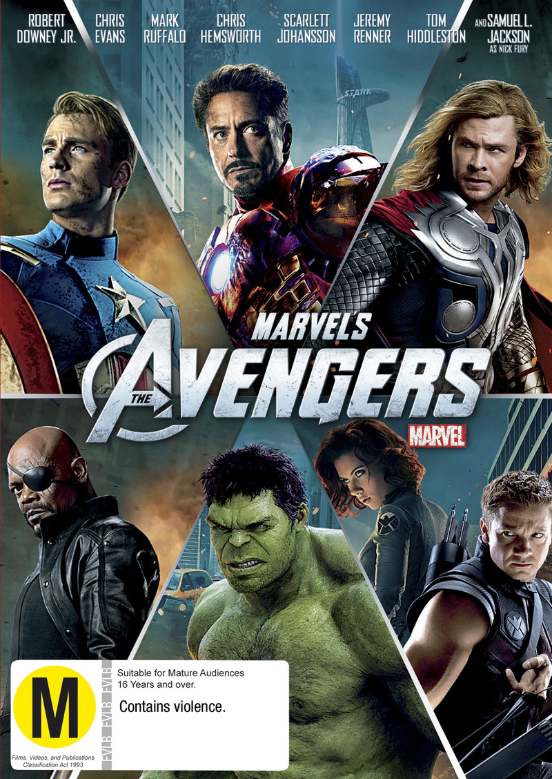 The Avengers on DVD image