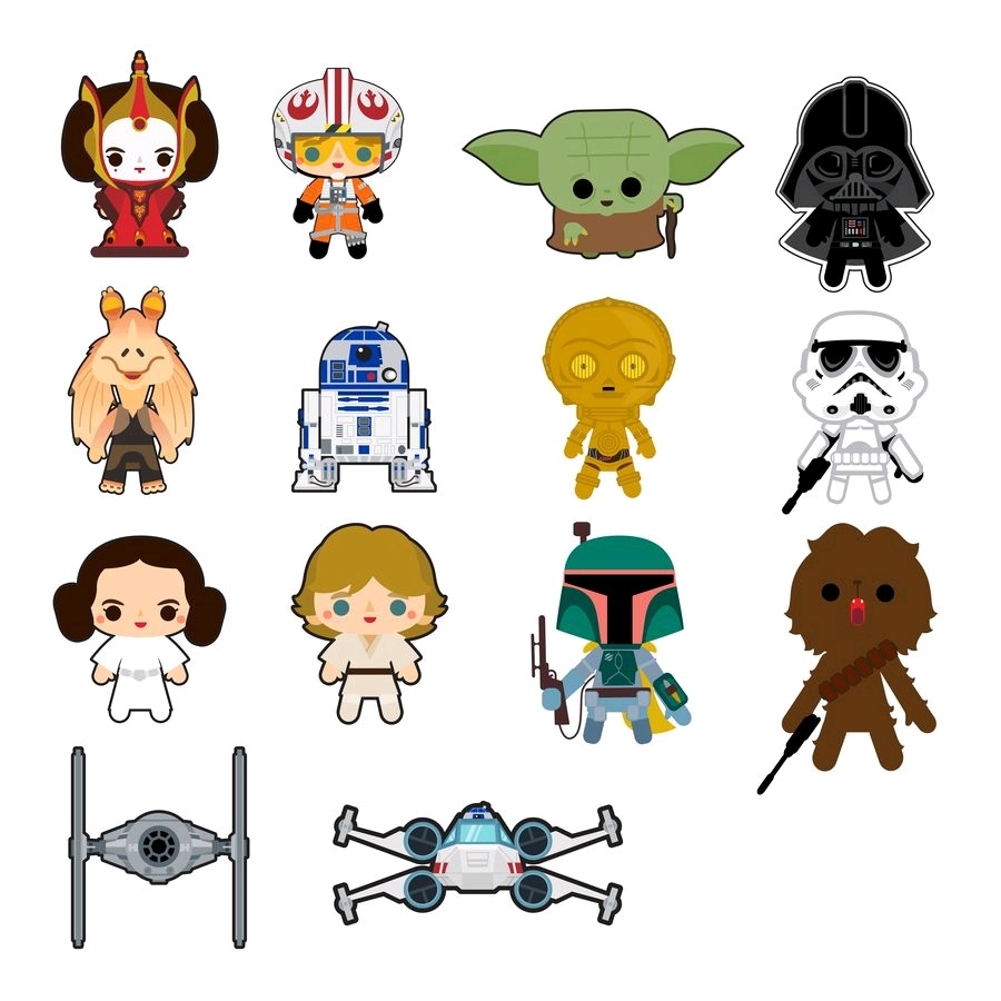 Loungefly: Star Wars - Chibi Patches (Assorted)