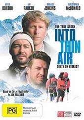Into Thin Air on DVD Into Thin Air on DVD