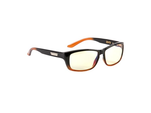 Gunnar Micron 24K Dark Ale Gaming Glasses (Amber) on PC