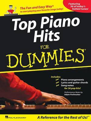 Top Piano Hits for Dummies by Adam Perlmutter image