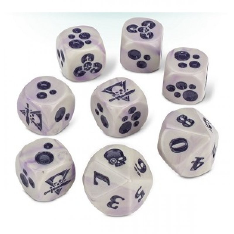 Warhammer 40,000: Kill Team: Gellerpox Infected Dice image