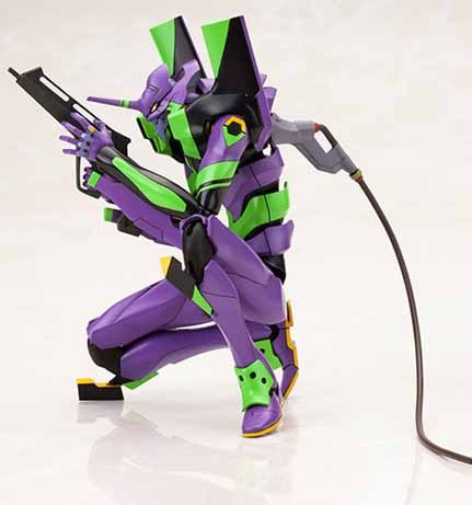 Evangelion 1/400 Scale EVA-01 Test Type Model Kit image