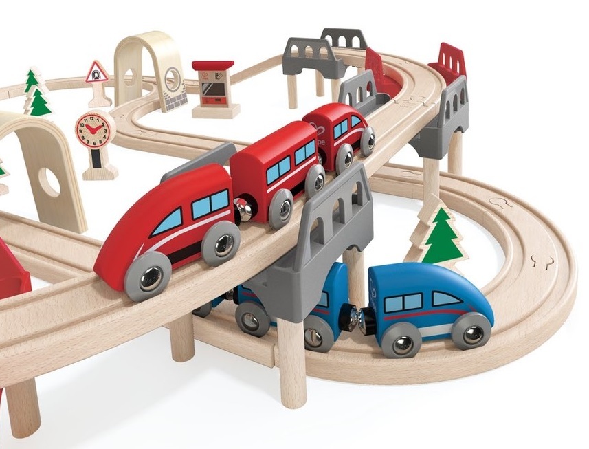 Hape: High & Low - Railway Set