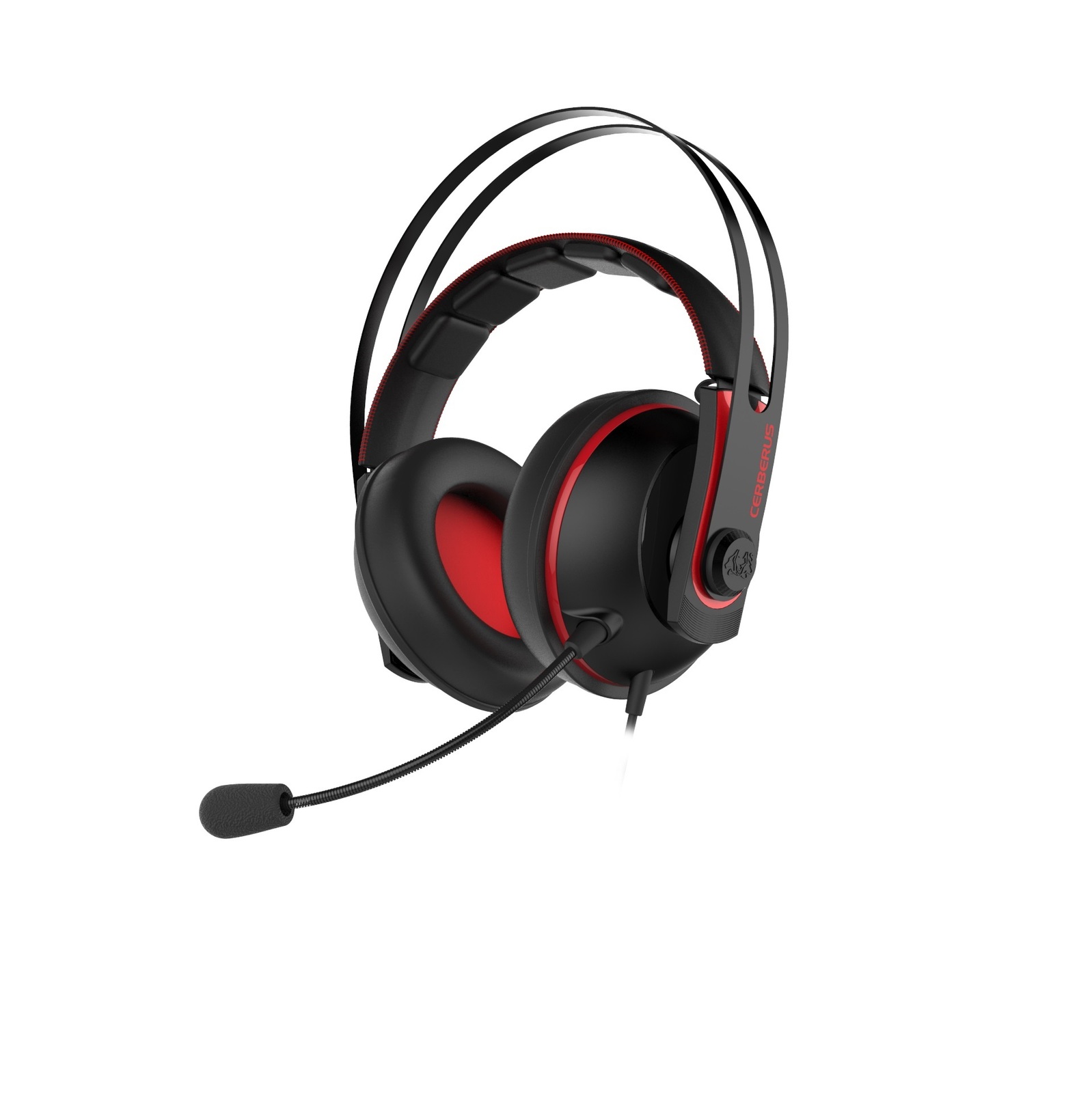 ASUS Cerberus V2 Gaming Headset - Red on PC