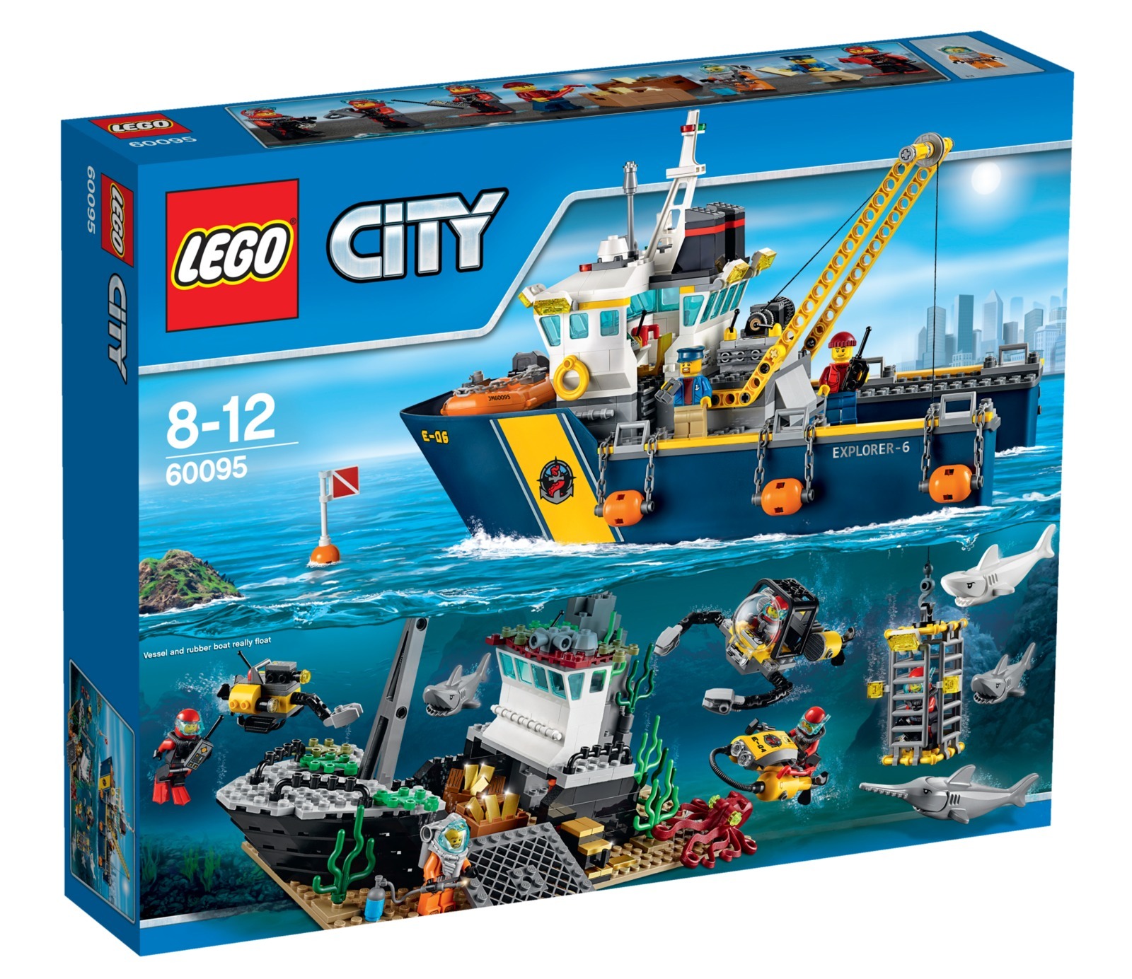 Buy LEGO City: Deep Sea Exploration Vessel (60095) at Mighty Ape Australia