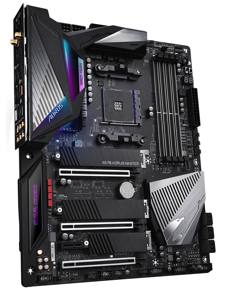 Gigabyte: X570 Aorus Master - Gaming Motherboard image