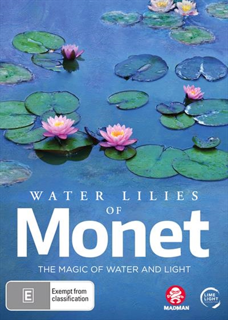 Water Lilies of Monet: The Magic of Water And Light on DVD