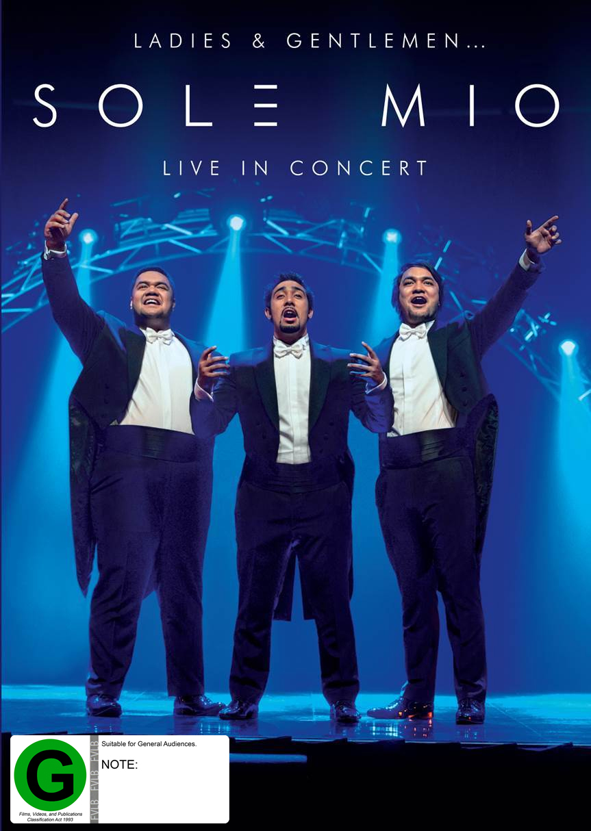 Sol3 Mio Live in Concert on DVD image