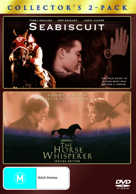 Seabiscuit / The Horse Whisperer - Collector's 2-Pack (2 Disc Set) on DVD image