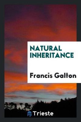 Natural Inheritance by Francis Galton image