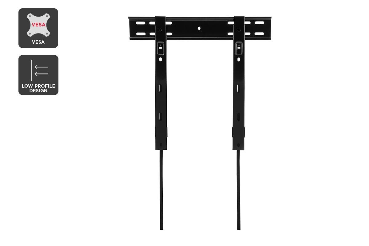 Kogan Ultra Low Profile Fixed TV Wall Mount for 32" 75" TVs at Mighty Ape NZ