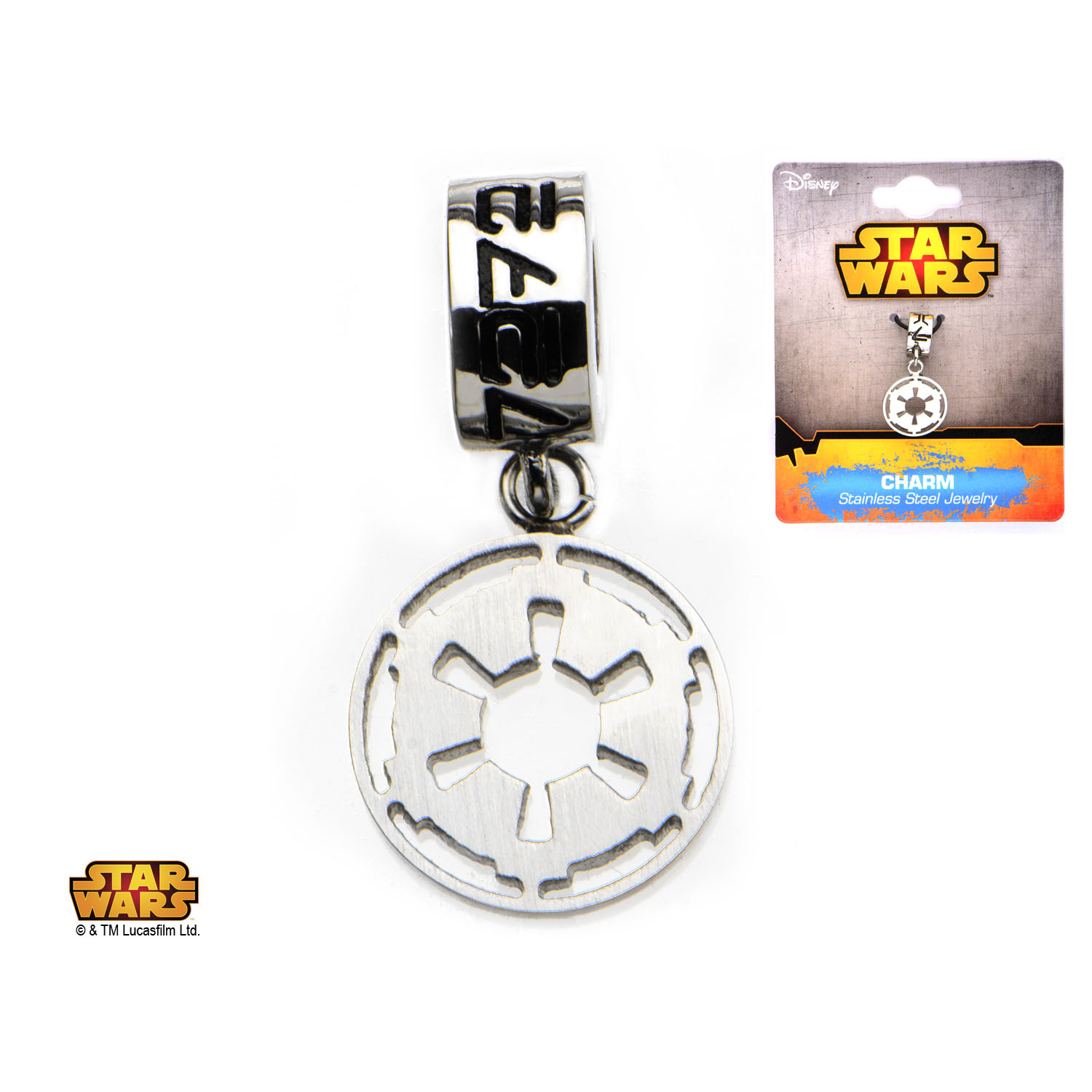 Star Wars Galactic Empire Symbol Dangle Charm image