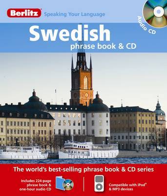 Swedish Berlitz Phrase Book and CD image