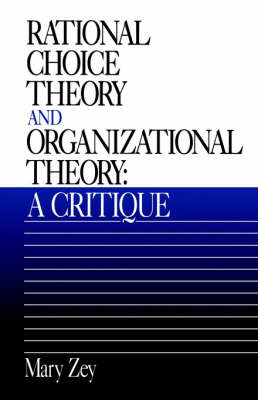 Rational Choice Theory and Organizational Theory image