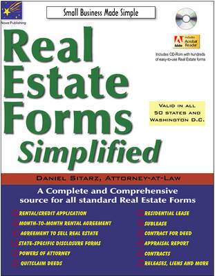 Real Estate Forms Simplified by Daniel Sitarz image