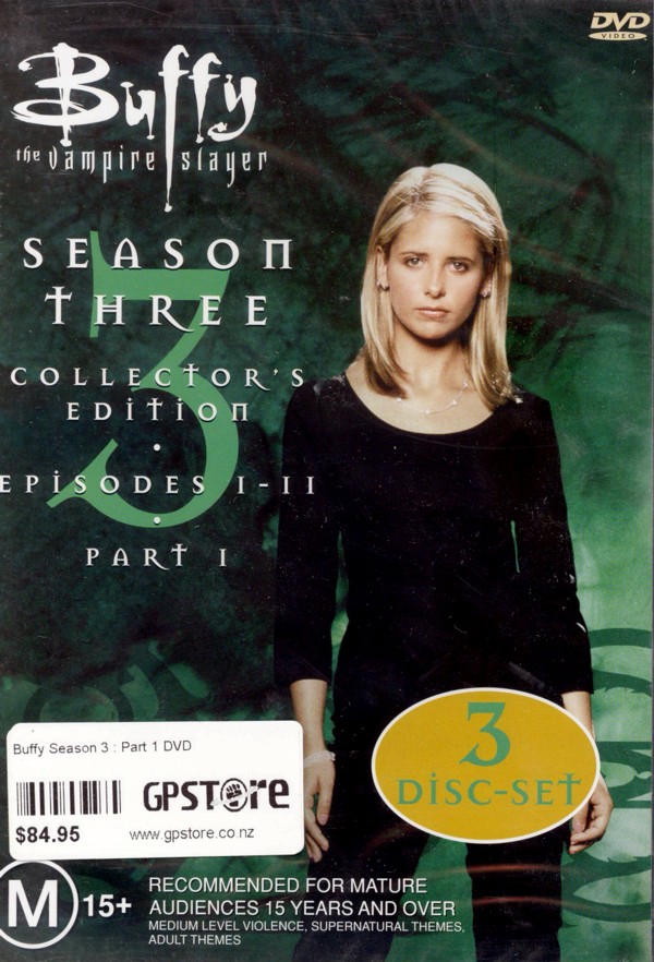Buffy The Vampire Slayer Season 3 Vol 1 Collection on DVD image