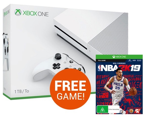 Xbox One S 1TB NBA 2K19 Console Bundle | Xbox One | On