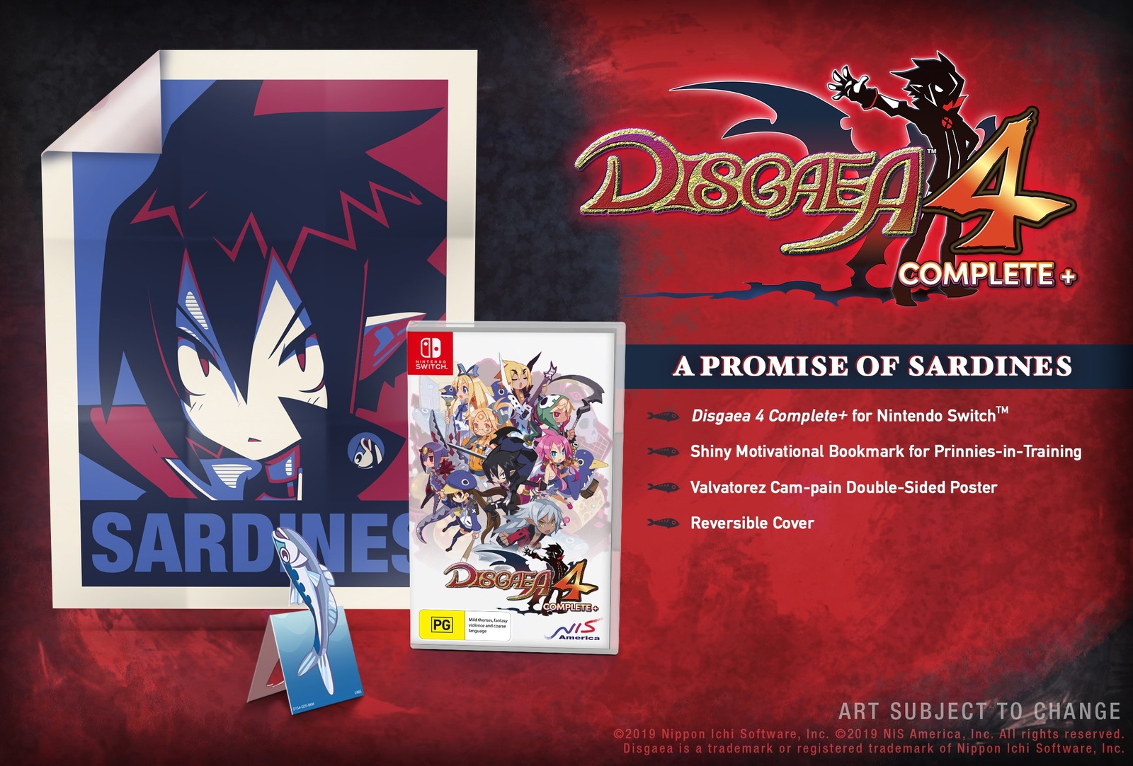 Disgaea 4 Complete+ Day One Edition for Switch image
