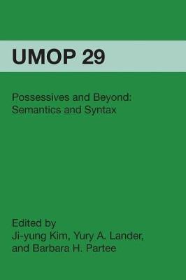 Possessives and Beyond by Ji-Yung Kim image