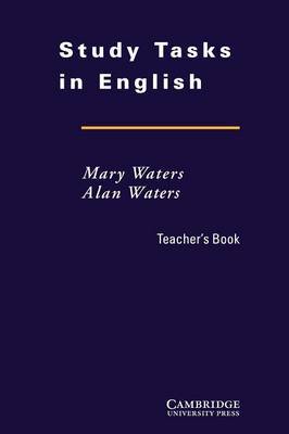 Study Tasks in English Teacher's Book by Mary Waters image