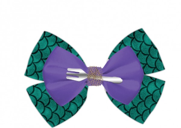 Neon Tuesday: The Little Mermaid - Dingelhopper Hair Bow