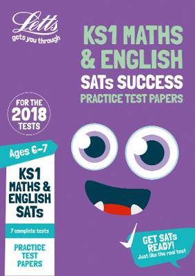 KS1 Maths and English SATs Practice Test Papers by Letts KS1 image