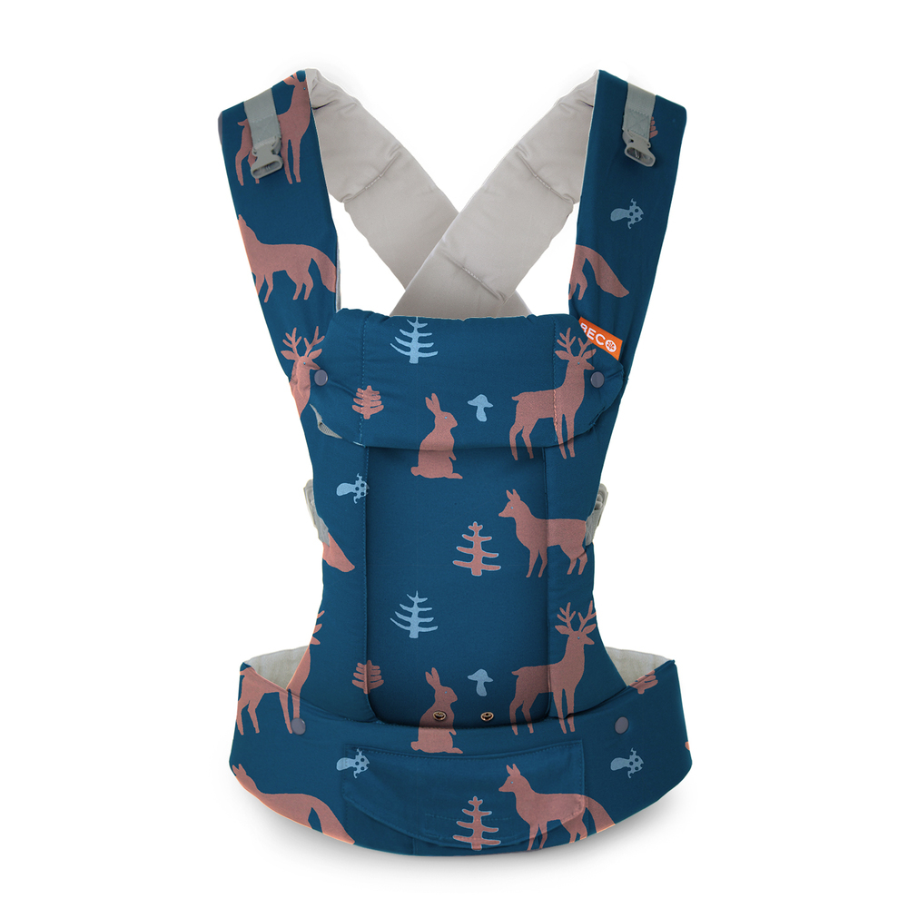 Beco Gemini Beco Baby Carrier Forest Critters Images at Mighty Ape NZ
