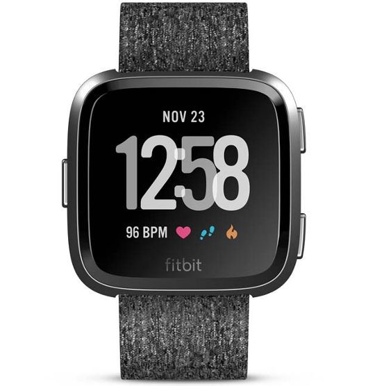 Fitbit Versa Special Edition Smartwatch Charcoal