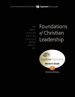 Foundations of Christian Leadership, Mentor's Guide by Don L Davis image