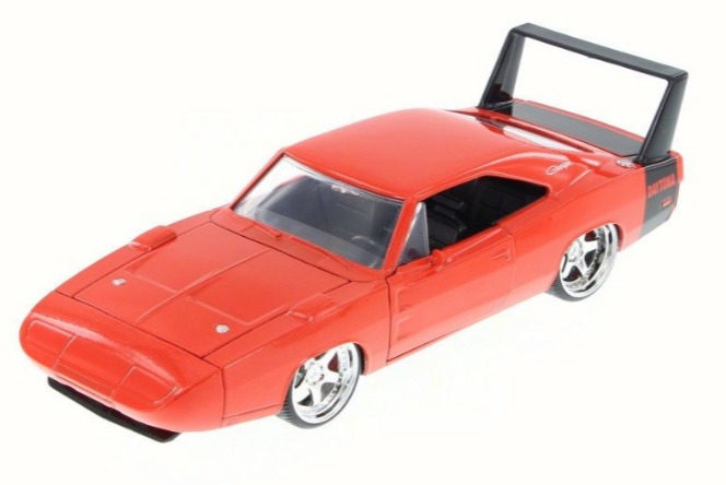 Jada: 1/24 Dodge Charger Ht Diecast Model (Orange) image
